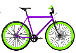 Julie Ghoulie Fixie/Fixed Gear Bike